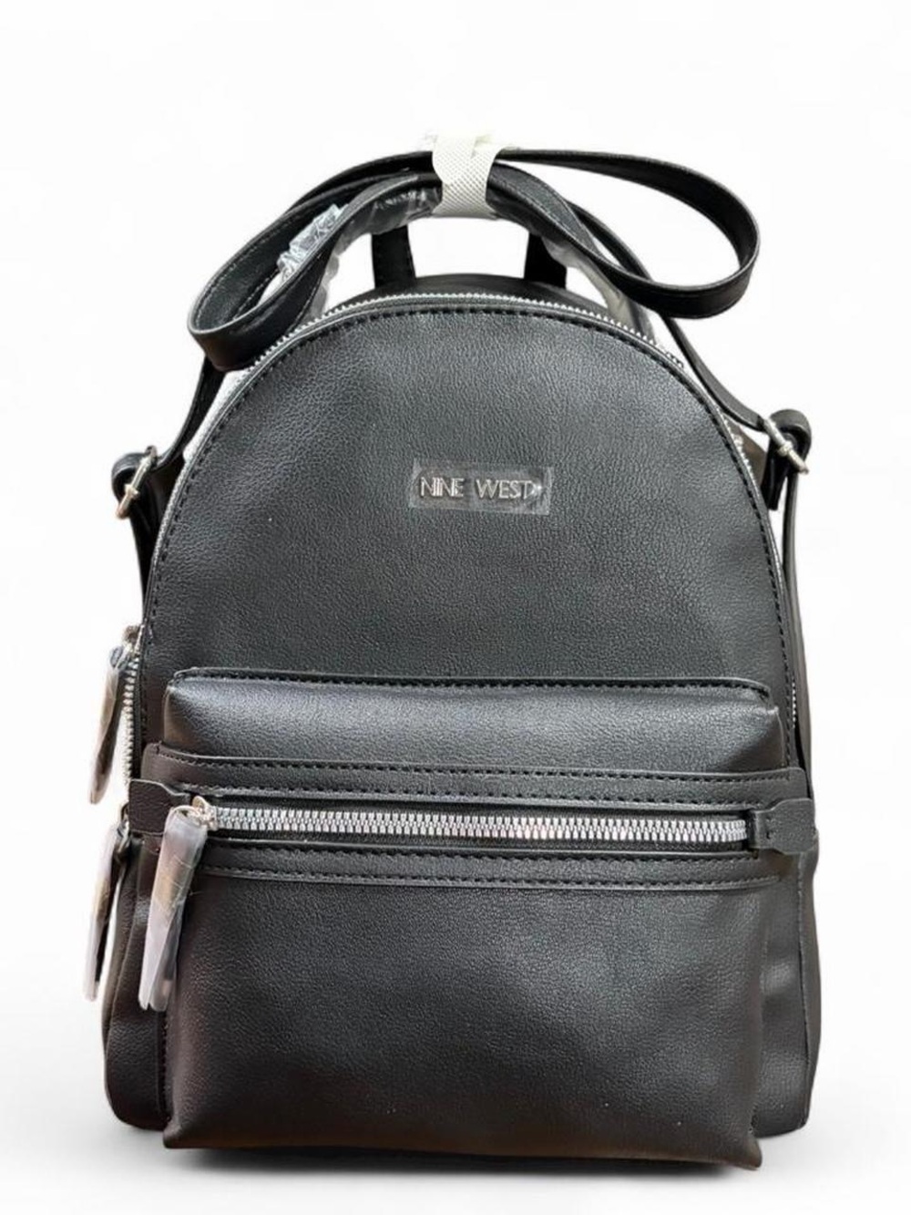 Nine West Black Compact Mini Backpack